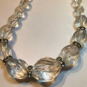 Vintage Avon 18” Ice Facets Necklace
